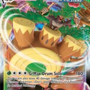 Pokemon Rillaboom VMAX - 023/264 - Ultra Rare - Sword & Shield - Fusion Strike Trading Cards