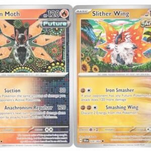 Collectible Card Games Pokemon Iron Moth & Slither Wing - Shrouded Fable – Pokemon Card Lot - 009/064 – 026/064 – Shinji Kanda