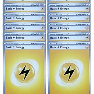 Pokemon Trading Cards Pokemon Basic Lightning Energy Lot - Scarlet & Violet - x12 Card