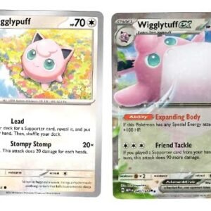 Wigglytuff ex 040/165 - Pokemon 151 - Double Rare - Evolution 2 Card Set - Pokemon Collectible Card Games