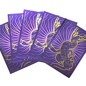 Pokemon Miraidon Pokemon Card Sleeves - Scarlet & Violet Deck Protectors x65 - Elite Trainer Box Card Storage & Display