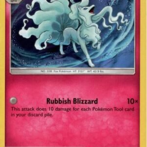 Collectible Card Games Pokemon Pokemon - Alolan Ninetales 145/236 - Cosmic Eclipse - Reverse Foil Rare Single Card