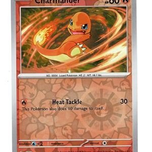 Collectible Card Games Pokemon Pokemon - Charmander 026/197 - Obsidian Flames - Reverse Foil - Single Card
