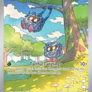 Pokemon Trading Cards Pokemon - Tangela 178/165 - Pokemon 151 - Illustration Art Rare - Single Card