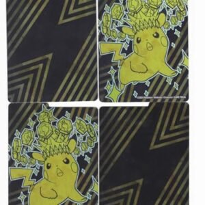 Surging Spark Cardboard Card Divider – Pikachu – Set of 4 Pokemon Collectible Card Games
