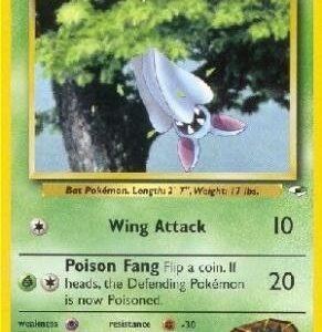 Pokemon Pokemon - Brock39;s Zubat (74/132) - Gym Heroes Board Games