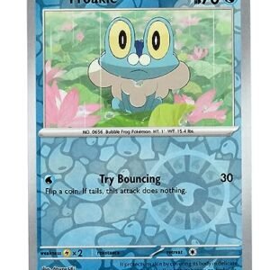 Collectible Card Games Pokemon Pokemon - Froakie 056/197 - Obsidian Flames - Reverse Foil - Single Card