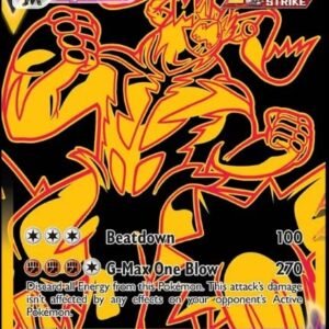 Single Strike Urshifu Vmax - TG29/TG30 - Brilliant Stars - Trainer Gallery Pokemon Card - Black & Gold Dedicated Deck Card Games Pokemon