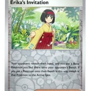 Collectible Card Games Pokemon Pokemon - Erika's Invitation 160/165 - Pokemon 151 - Reverse Foil - Single Card