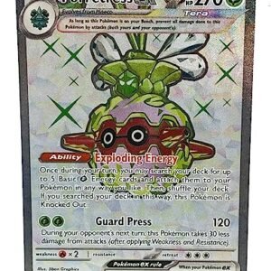 Collectible Card Games Pokemon Pokemon - Forretress ex 230/193 - Paldea Evolved - Terra Full Art Ultra Rare Card