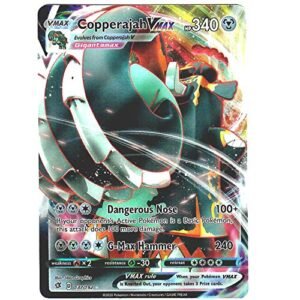 Pokemon Trading Cards Copperajah Vmax 137/192 - Ultra Rare - Pokemon Sword and Shield Rebel Clash
