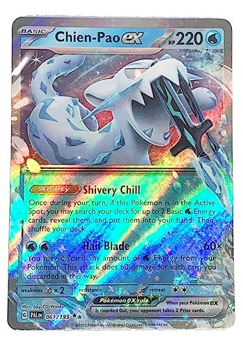 Collectible Card Games Pokemon Pokemon - Chien-Pao ex 061/193 - Paldea Evolved Double Rare