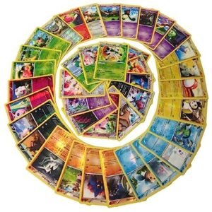 50 Shiny/Foil Pokemon Cards (Assorted Lot with No Duplicates) Pokemon Collectible Card Games