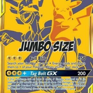 Pokemon - Pikachu & Zekrom GX SM248 - Oversize/Jumbo Card - Black Star Promo Trading Cards Pokemon