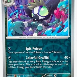 Collectible Card Games Pokemon Pokemon - Grafaiai 146/193 - Paldea Evolved - Reverse Holo Pokemon Card - Foil