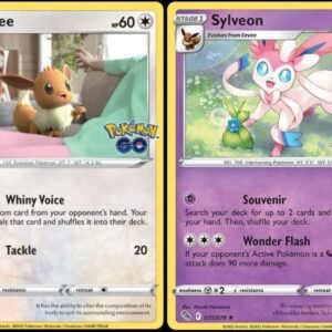 Sylveon 035/078 - Pokemon Go - Foil - Evolution Card Lot - Eevee Trading Cards Pokemon