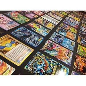 Pokemon Pokemon TCG : 100 Card LOT Rare, COM/UNC, Holo & Guaranteed EX, MEGA OR Full Art, Collectible Card Games