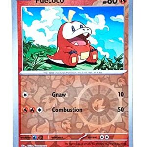 Collectible Card Games Pokemon Pokemon - Fuecoco 036/198 - Scarlet & Violet - Reverse Holo Pokemon Card