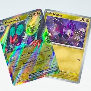 Collectible Card Games Pokemon Noivern ex 153/193 - Paldea Evolved - Double Rare - Pokemon Card Lot