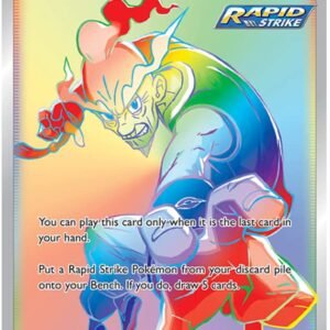 Rapid Strike Style Mustard - 176/163 - Secret Rare - Sword & Shield - Battle Styles Pokemon Trading Cards