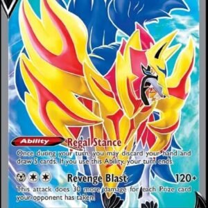 Zamazenta V 163/172 - Brilliant Stars - Ultra Rare Pokemon Card - Full Art Pokemon Collectible Card Games
