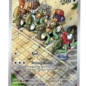 Collectible Card Games Pokemon Pokemon - Cyclizar 215/182 - Paradox Rift - Illustration Rare - Single Card