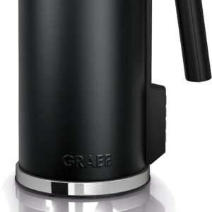 Graef Wasserkocher Graef Wasserkocher WK 901, 1,2 l, 2015 W, mit Temperatureinstellung, weiß-matt schwarz