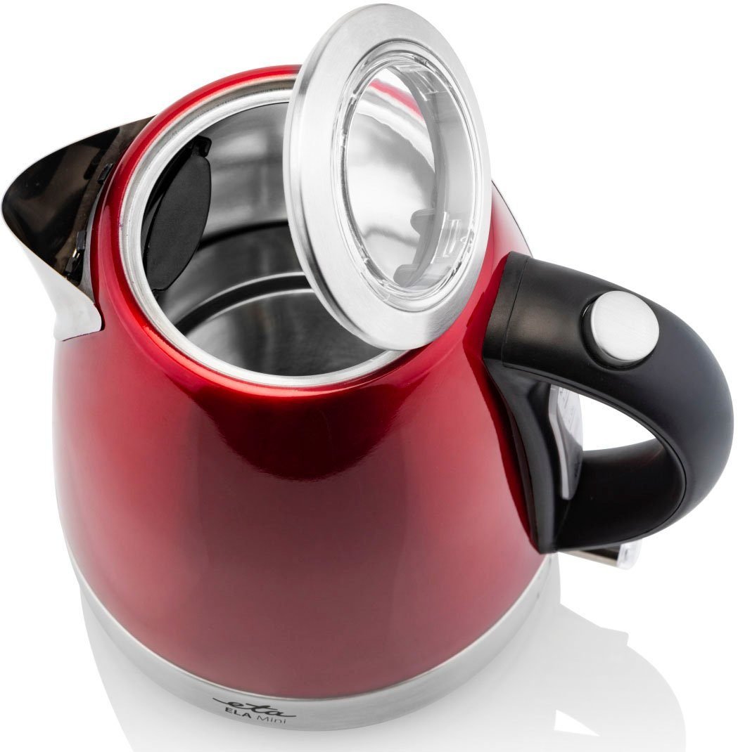 Wasserkocher eta eta Wasserkocher Ela Mini ETA859990010, 1,2 l, 2100 W, in Rot