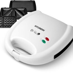 Hyundai Sandwichmaker Hyundai 3-in-1-Sandwichmaker SM627, 700 W, austauschbare Sandwich/Waffel/Panini Platten, Lichtsignalisierung