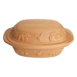 RÖMERTOPF Römertopf Rustico 4 L, Ton Tonbräter Ru00D6MERTOPF