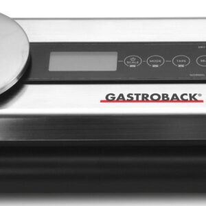 Gastroback Gastroback Vakuumierer Advanced Scale 46012, 120W, inkl. 5 Folienbeutel und 1 Folienrolle Vakuumierer