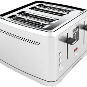 Gastroback Gastroback Toaster 42396 Design Digital 4S, 4 kurze Schlitze, für 4 Scheiben, 1900 W 4-Scheiben-Toaster