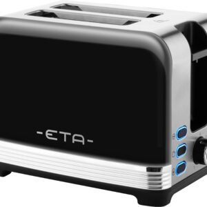 eta eta Toaster STORIO ETA916690020, 2 kurze Schlitze, 980 W, 7 Bräunungsstufen Retrotoaster