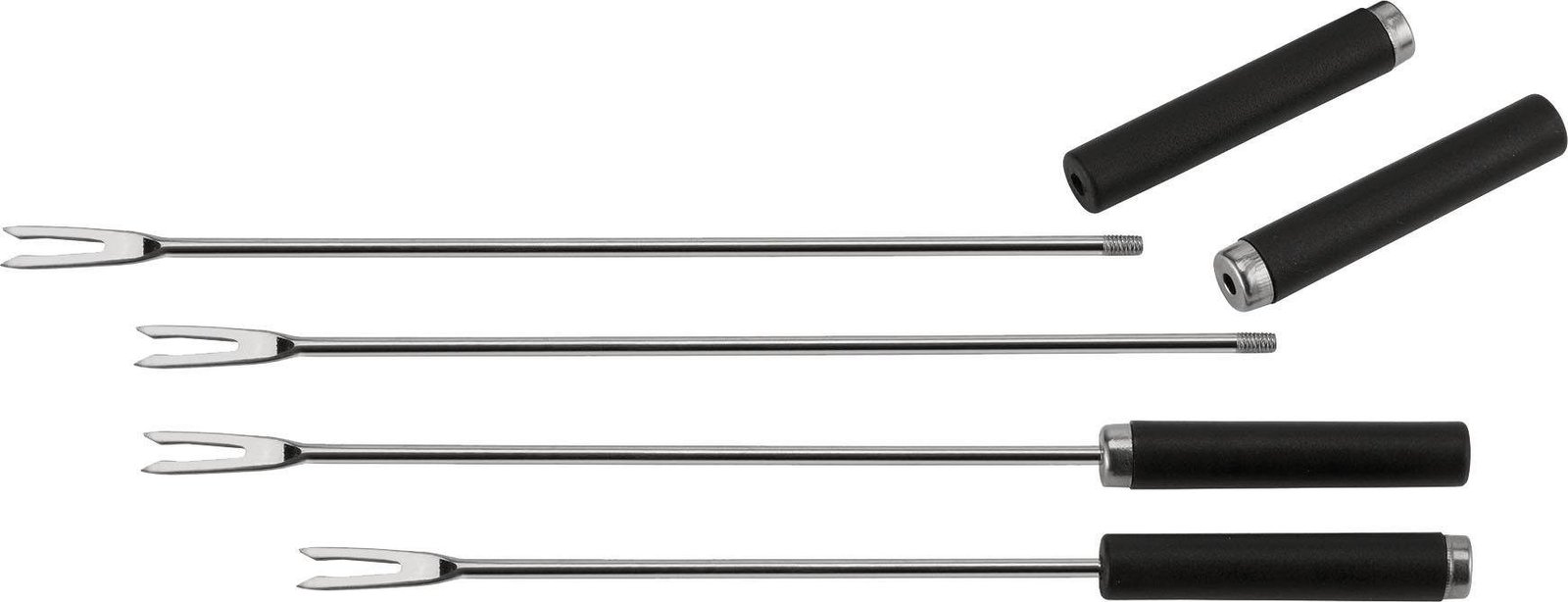 Unold Unold Raclette und Fondue-Set Multi 4 in 1 - 48726, 8 Raclettepfännchen, 1300 W Raclette