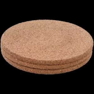 Montegoni Topfuntersetzer Montegoni Topfuntersetzer 3 Stück Topfuntersetzer, Korkuntersetzer Set rund, Ø 19, Tischuntersetzer nachhaltig, 3-tlg., 3er Set Topfuntersetzer aus Kork 19 cm Durchmesser,Hitzebeständig