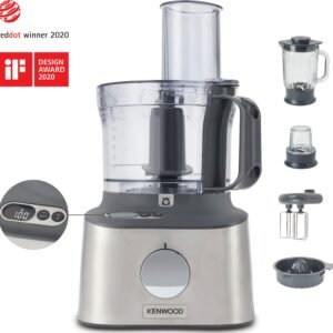 KENWOOD KENWOOD Kompakt-Küchenmaschine Multipro Compact+ FDM313SS Multipro Compact+ FDM313SS, 800 W, mit integrierter Waage Kompakt-Küchenmaschinen