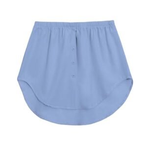 ‎womens Lingerie, Sleep & Lounge AG Women's Mini Adjustable Shirt Extender Removable Layering Half Length Underskirt with Buttons X-Large