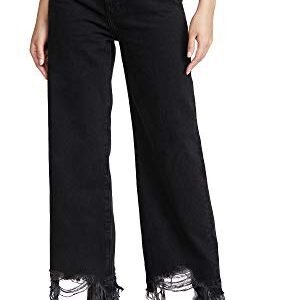 ‎womens Jeans AG DL1961 Women's Hepburn Wide Leg High Rise Jeans Lark