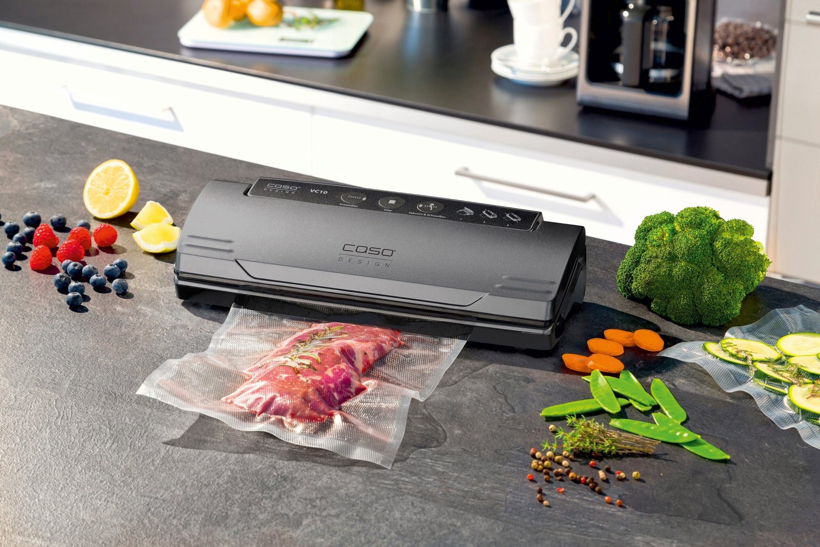 Vakuumierer Caso Caso Vakuumierer 1374 VC10 PlusEdition, Rollenbreite 30 cm, 110W