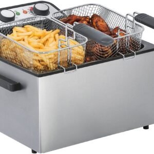 Steba Steba Kaltzonenfritteuse DF 300, 3000 W, Fassungsvermögen bis zu 1,5 kg (optimal 1 kg) Kaltzonenfritteusen