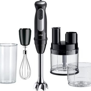 Braun Braun Stabmixer MultiQuick 5 Pro MQ55755M, 1000 W, schwarz Stabmixer