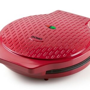 Domo Elektrische Pizzapfanne, 1450 W, Pizzamaker, Pizzaofen für Omelette, Quiche & Cookies Zuhause, Ø30cm Pfannen Domo