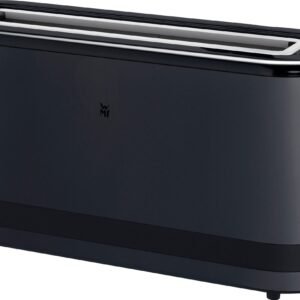 2-Scheiben-Toaster WMF WMF Toaster KÜCHENminis Deep Black, 1 langer Schlitz, 980 W