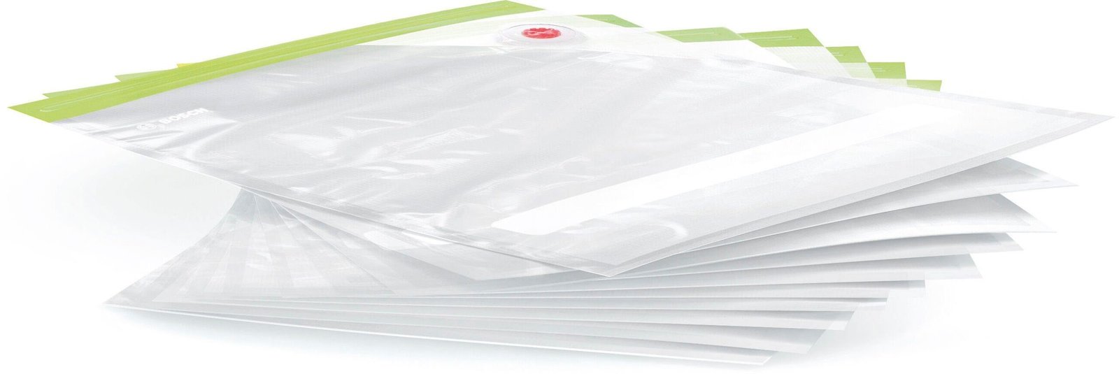 BOSCH Vakuumierer BOSCH Vakuumierbeutel MSZV0FB3, Zubehör für Bosch Vakuumpumpen für Stabmixer (ErgoMixx, MaxoMixx), ErgoMixx Handrüher und Bosch VitaMaxx Vakuum-Standmixer., 10 Stk.