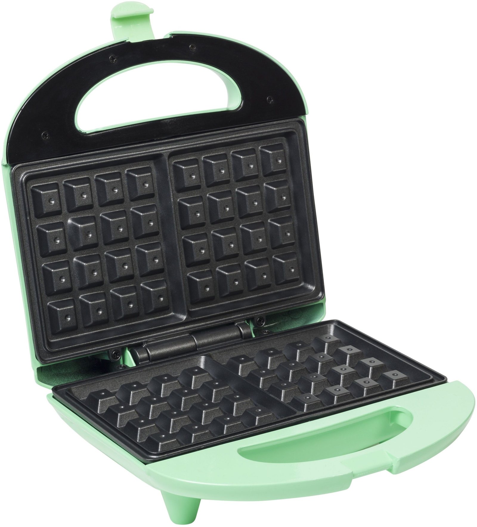 Belgisches Waffeleisen bestron bestron Waffeleisen ASW401 Sweet Dreams, 700 W, mit Antihaftbeschichtung, Retro Design, für Belgische Waffeln