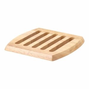 Continenta Topfuntersetzer Continenta Topfuntersetzer Gummibaumholz 20 x 20 cm