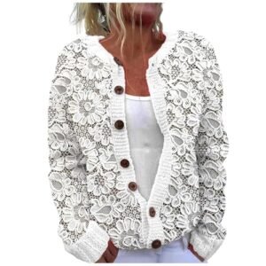 Womens Vintage Fair Isle Cardigan Argyle Button Down Long Sleeve Sweater Retro Pattern Open Front Knit Tops XX-Large AG ‎womens Sweaters