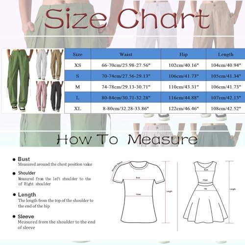 womens Women AG Women's Hiking Wide Leg Cargo Pants Lightweight Quick Dry Outdoor Buttons High Waisted Workout Pants with Pockets Medium