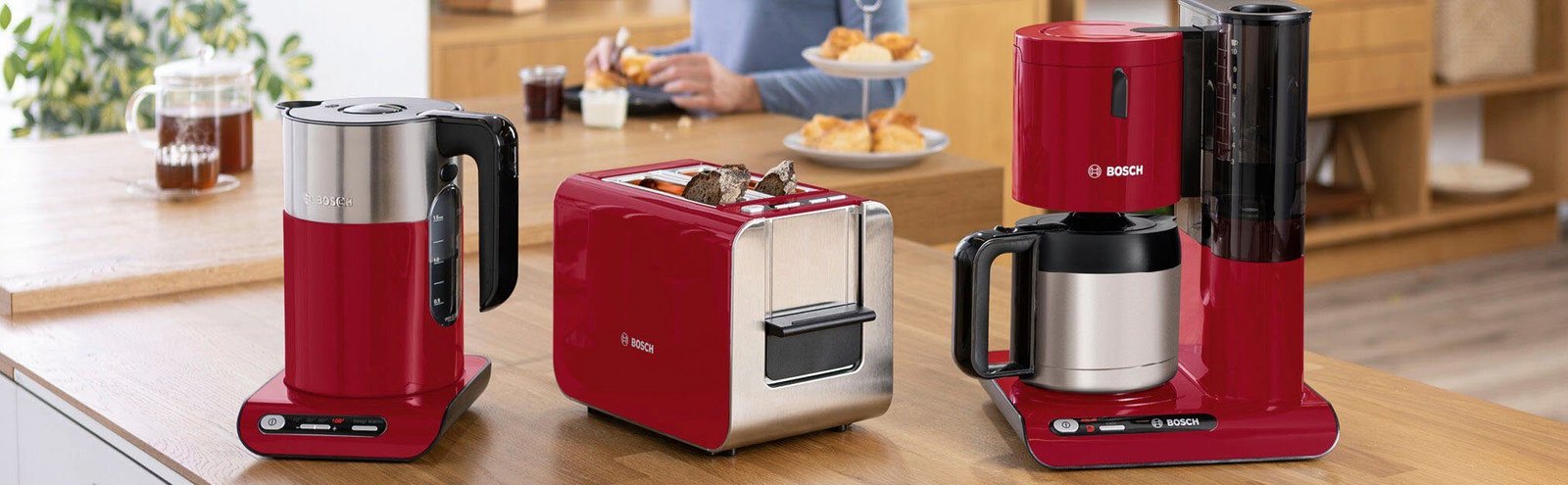 BOSCH BOSCH Wasserkocher TWK8614P, 1,5 l, 2400 W Wasserkocher