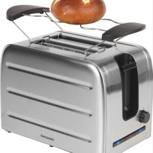 Hanseatic Toaster 36814853, 2 kurze Schlitze, 1050 W Hanseatic 2-Scheiben-Toaster